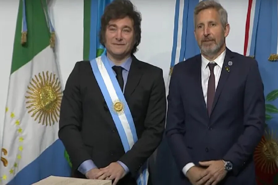 La palabra de Frigerio tras la firma del pacto de Milei