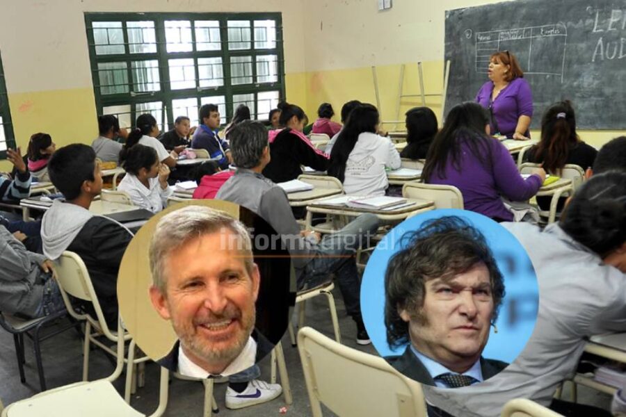 Frigerio pagará a los docentes lo que recortó Milei