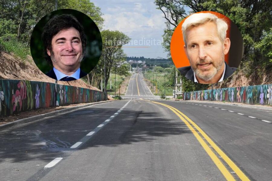 Tras anunciar Obra Pública Cero, Milei dice que terminó algunas en Entre Ríos