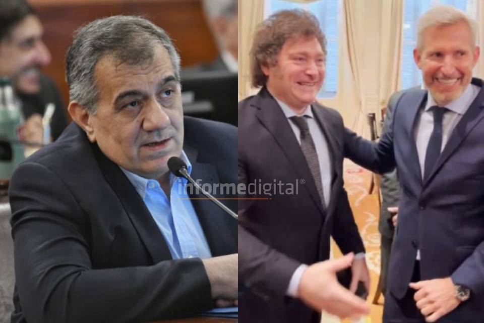 Cáceres le pide Frigerio que cuente lo que acordó con Milei