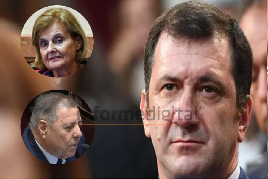 Expulsión de Kueider: Olalla voto a favor y De Ángeli en contra