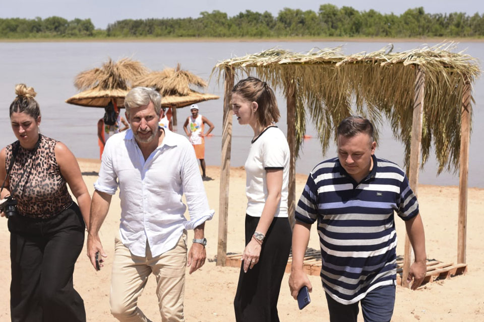 Frigerio y Mesquida recorrierion obras