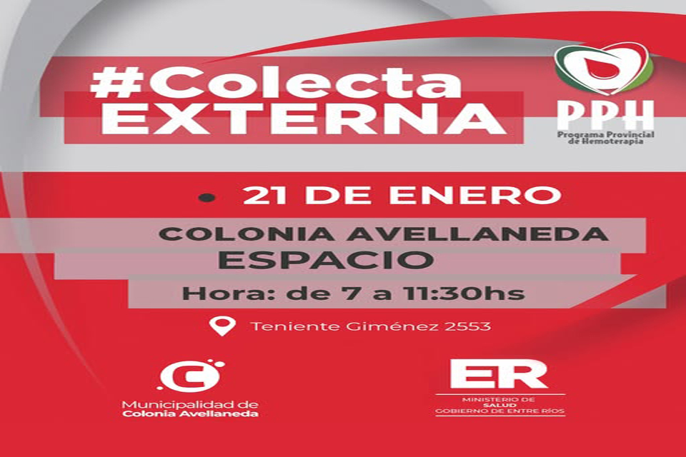 Nuevo Operativo de donación de sangre del Programa Provincial de Hemoterapia