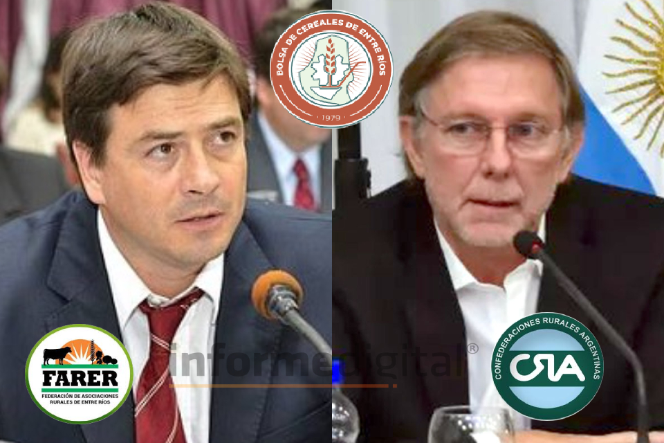 Cruces por las retenciones en Entre Ríos