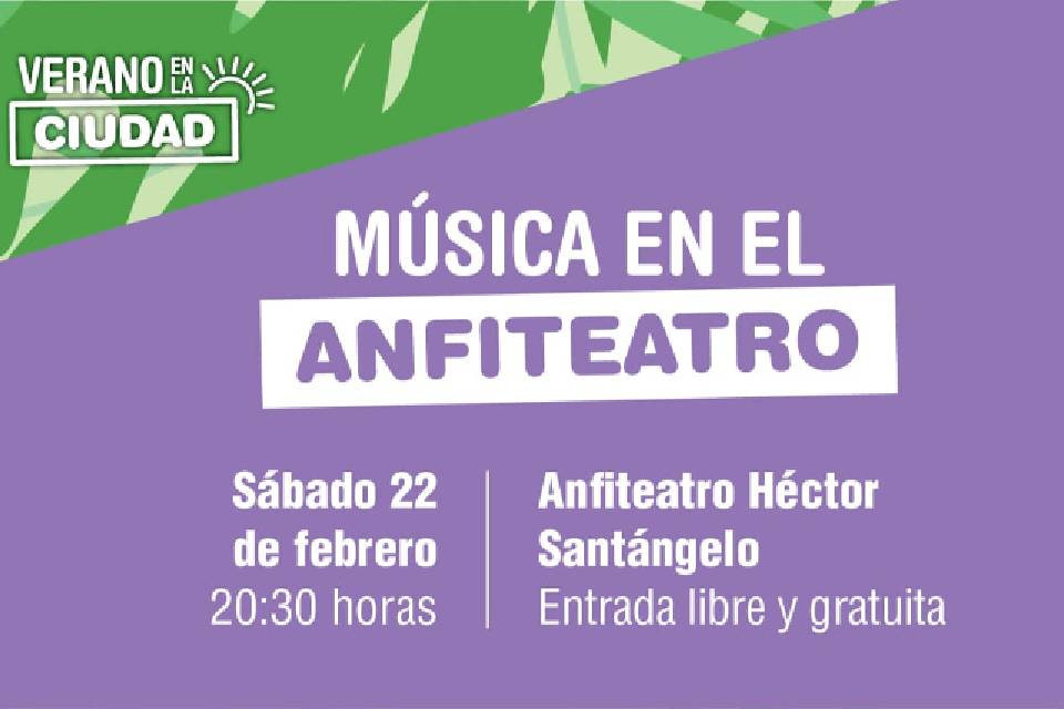 Música en el Anfiteatro cierra su ciclo con una gran noche de cumbia