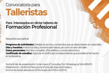 Talleres de Formación Profesional