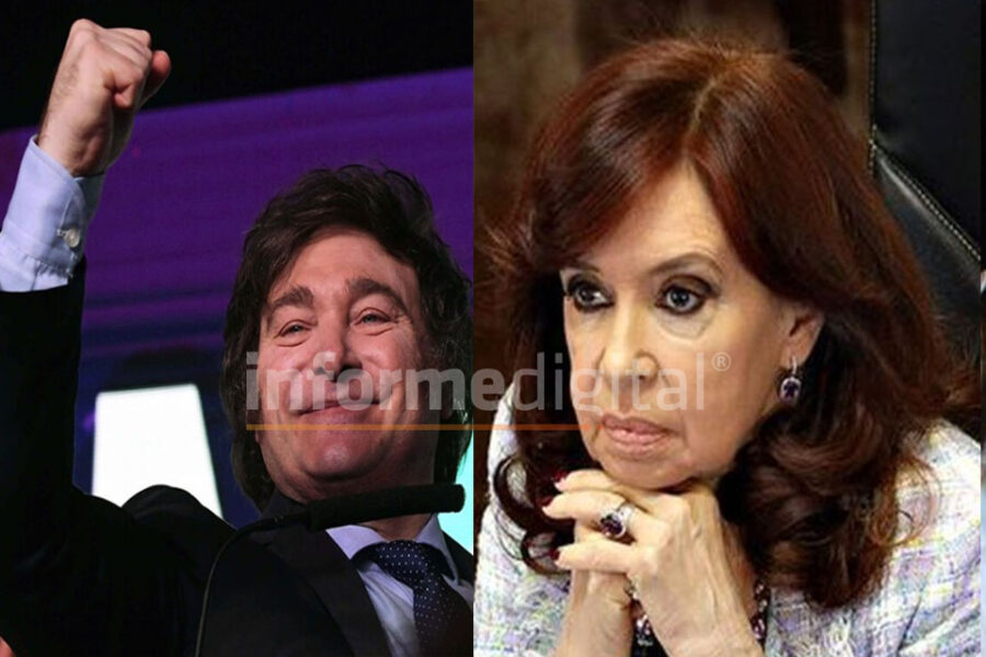 Con Entre Ríos: Milei le gana a Cristina en 22 distritos
