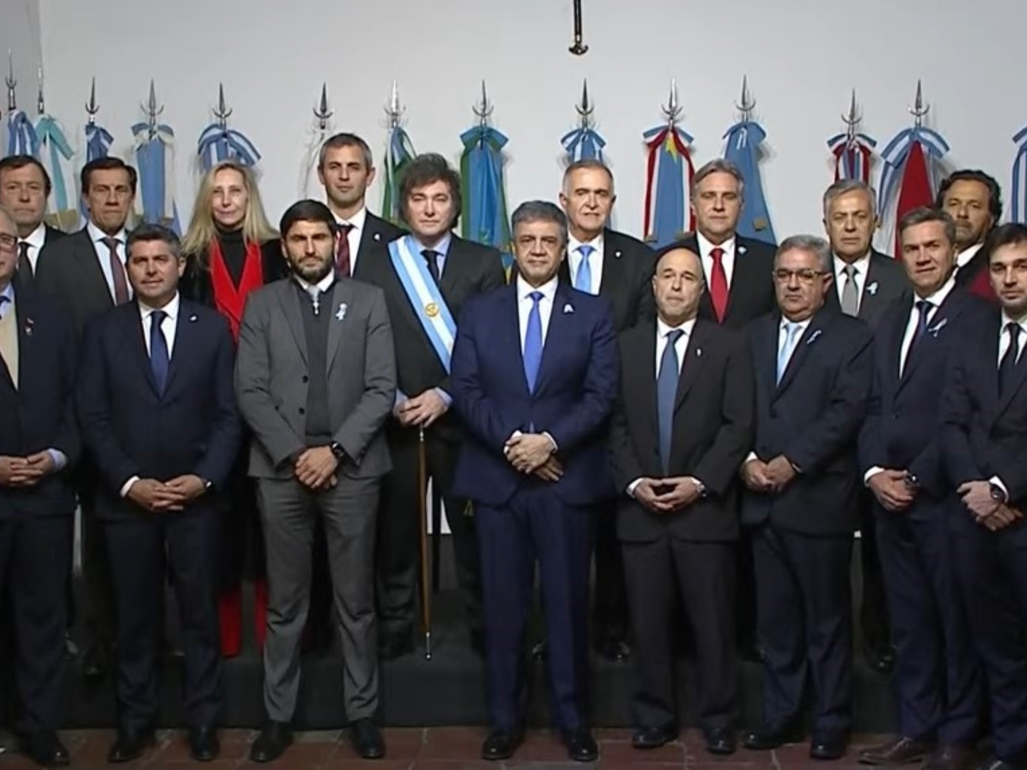 En conflicto por los fondos, los gobernadores vacían el acto del 9 de Julio de Milei en Tucumán