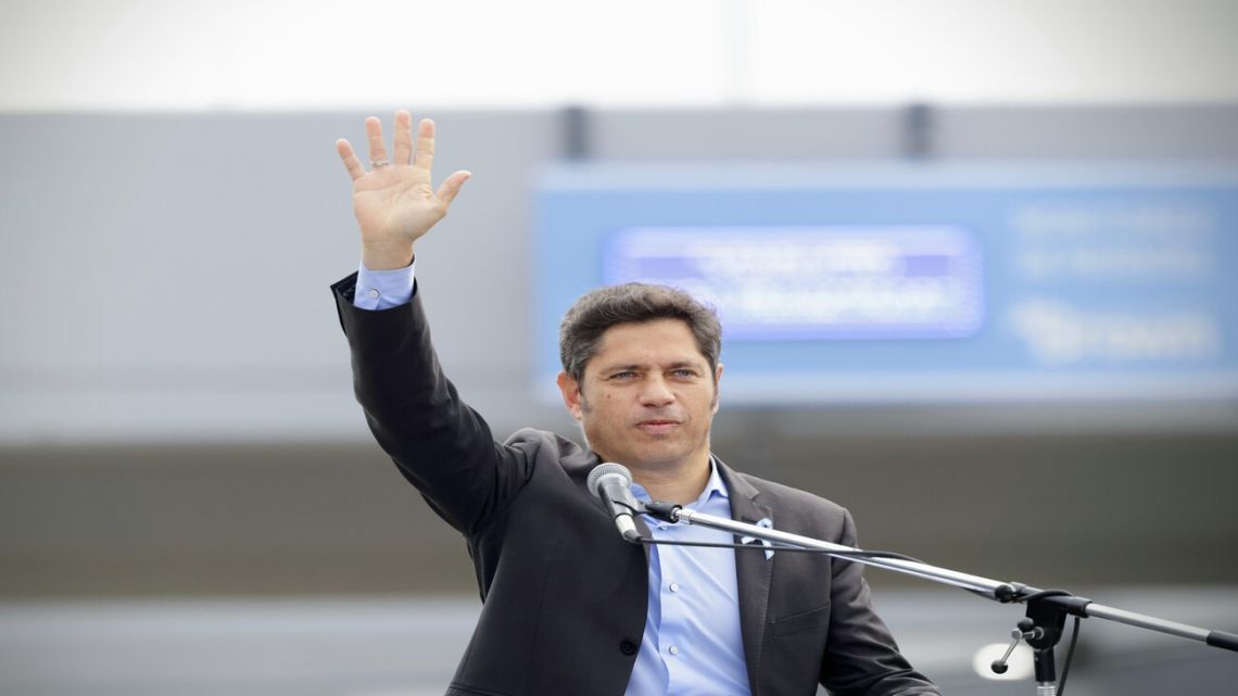 Kicillof responde a Milei durante la inauguración del viaducto Papa Francisco: “No es verdad que ‘no hay plata'”