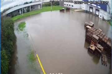 Crisis agrícola: camiones varados, plantas inundadas y 600.000 pollos perdidos