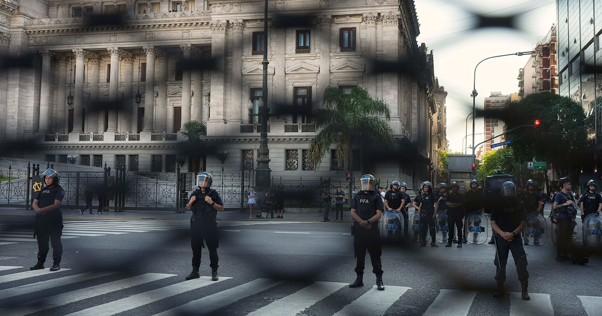Congreso preparado ante manifestaciones: fuerte operativa policial y debate sobre jubilaciones, moratoria y discapacidad