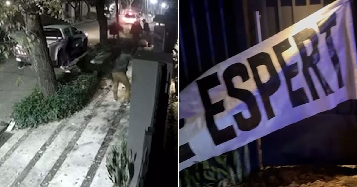 Vandalismo en la casa de José Luis Espert: cinco hombres dejan mensaje amenazante y excremento frente a su domicilio