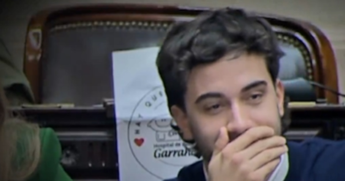 La inesperada reacción del “vecino” de Carignano durante el tenso discurso de la diputada en Diputados