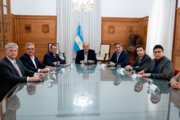 Sin Frigerio, gobernadores se reunieron con funcionarios de Nación por la obra pública y la recaudación