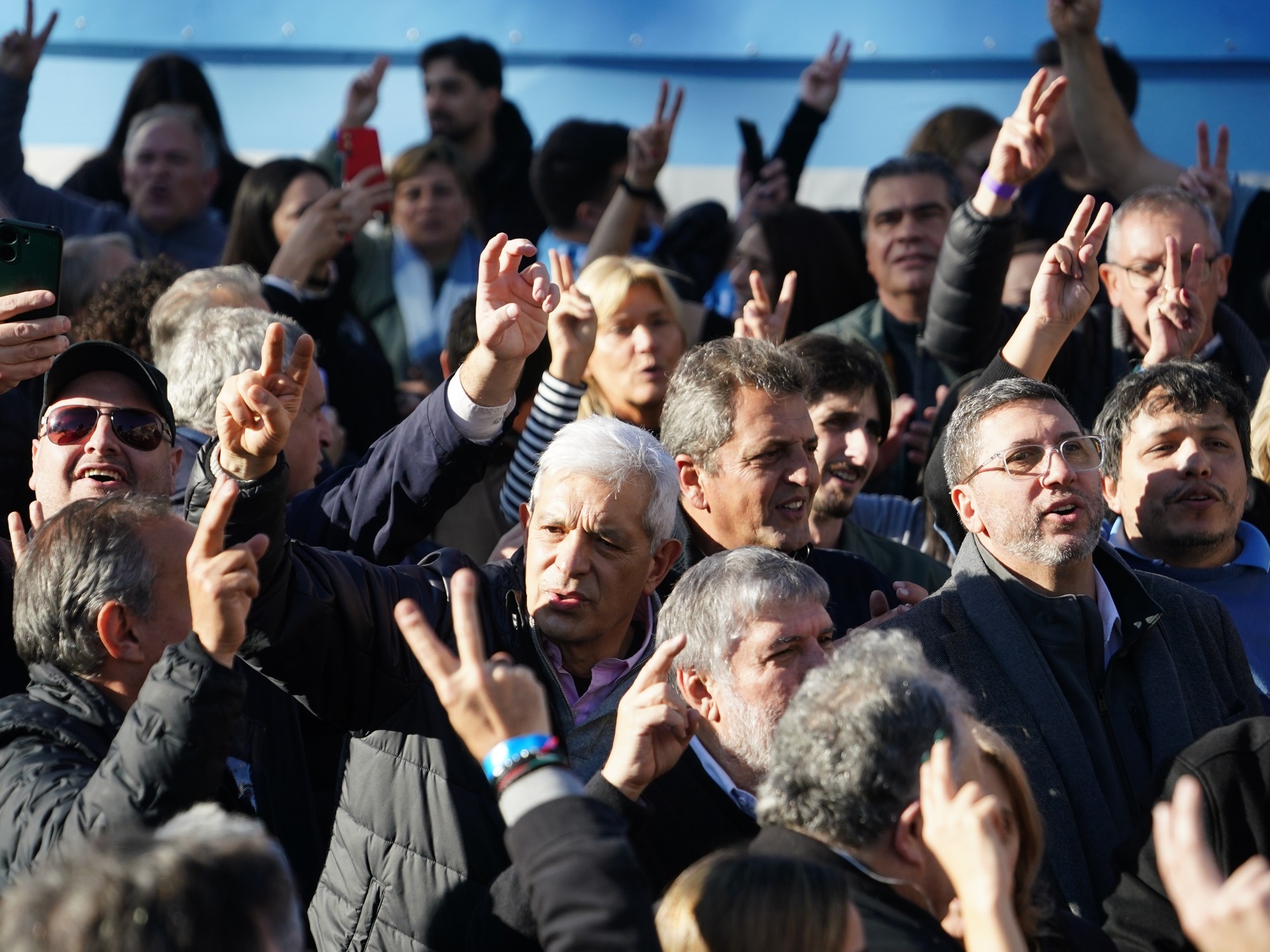 uno por uno, los dirigentes kirchneristas que fueron a Plaza de Mayo para repudiar la detención de la expresidenta por corrupción