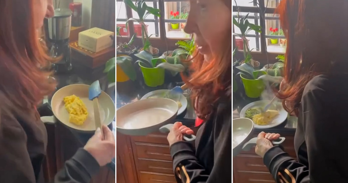 Cristina Kirchner comparte video desde prisión domiciliaria en almuerzo con Máximo, entre risas y política actual