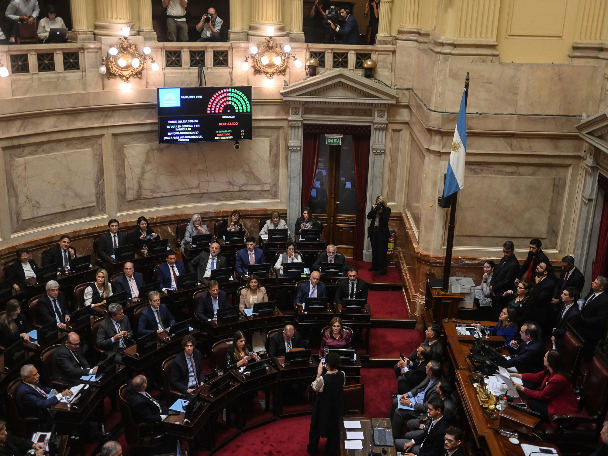 Gobernadores y oposición van por todo en el Senado: aprobarían los proyectos que complican a Milei