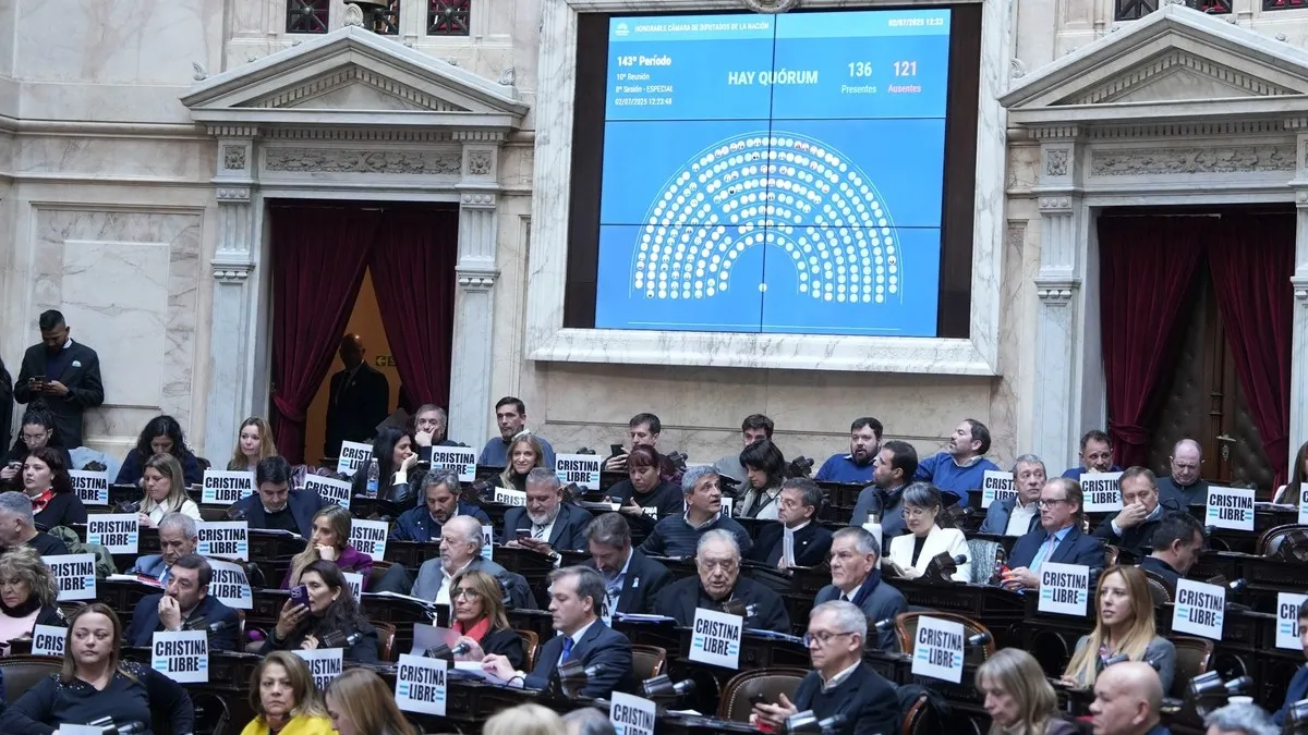 Diputados: se levantó la sesión por enfrentamiento entre legisladores K y libertarios