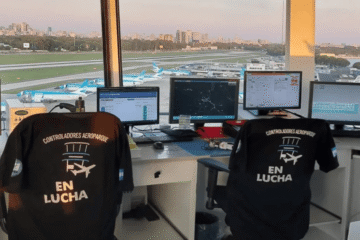 Controladores aéreos realizarán paros en las vacaciones de inverno: cómo afectará a los vuelos