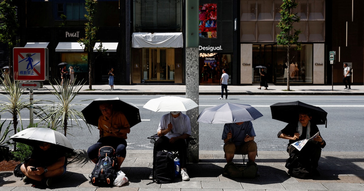 Japón experimenta su JULIO más CALUROSO desde que comenzaron los registros en 1898