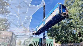 Por la emergencia ferroviaria, hay 62 estaciones sin servicio y 27 millones de usuarios menos