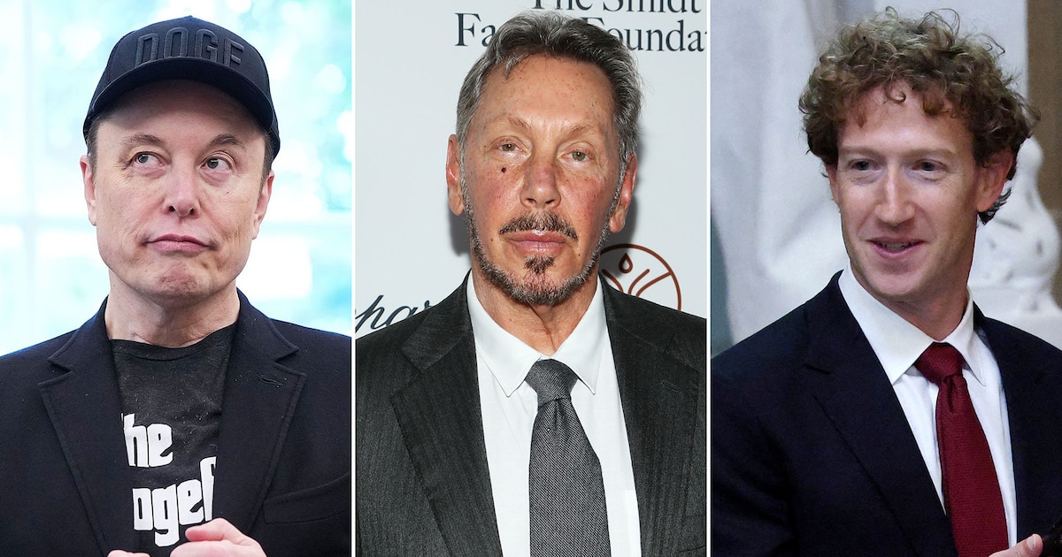 Las 10 personas más ricas del mundo en agosto de 2025, según el último ranking de Forbes