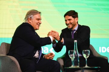 Llaryora y Pullaro se mostraron juntos y pidieron el voto en las elecciones