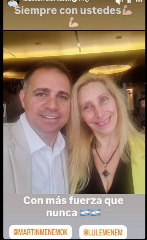 Davico salió a bancar a Karina Milei