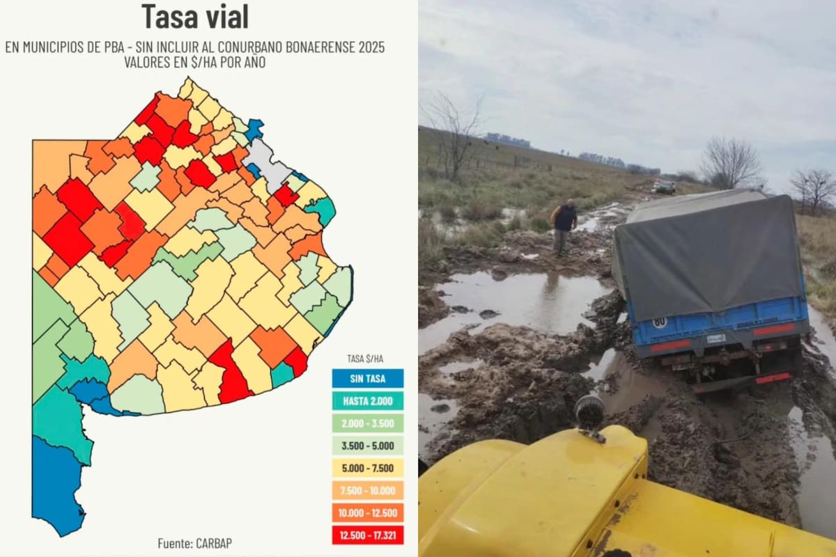 Productores protestan por las altas tasas impuestas por los intendentes en la provincia de Buenos Aires