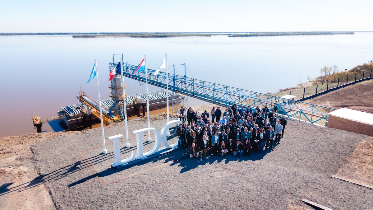 Una multinacional inauguró un puerto y anunció nuevas inversiones en la Argentina