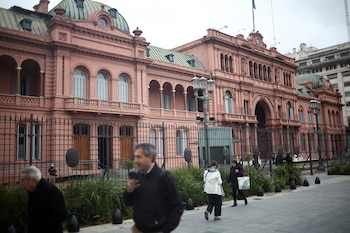 Preocupación por un principio de incendio en la Casa Rosada