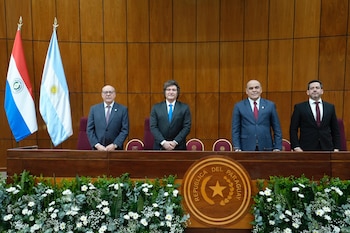 Javier Milei habló en el Congreso de Paraguay: “No puedo evitar pensar en lo que mi país puede aprender de ustedes”