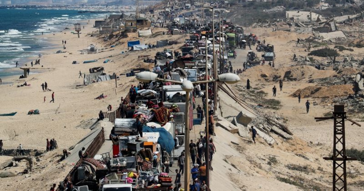 Crisis humanitaria en Gaza: más de 150 mil desplazados huyen del conflicto entre Israel y Hamas