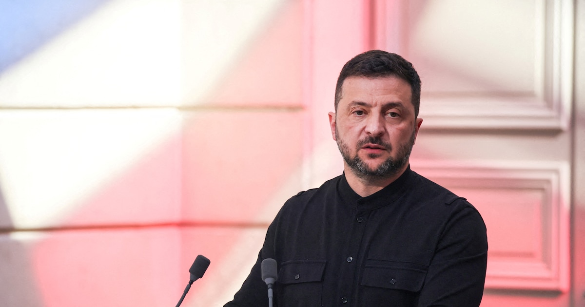 Zelensky afirma que el Ejército ruso lanzó más de 2.780 drones y bombas guiadas contra Ucrania en la última semana