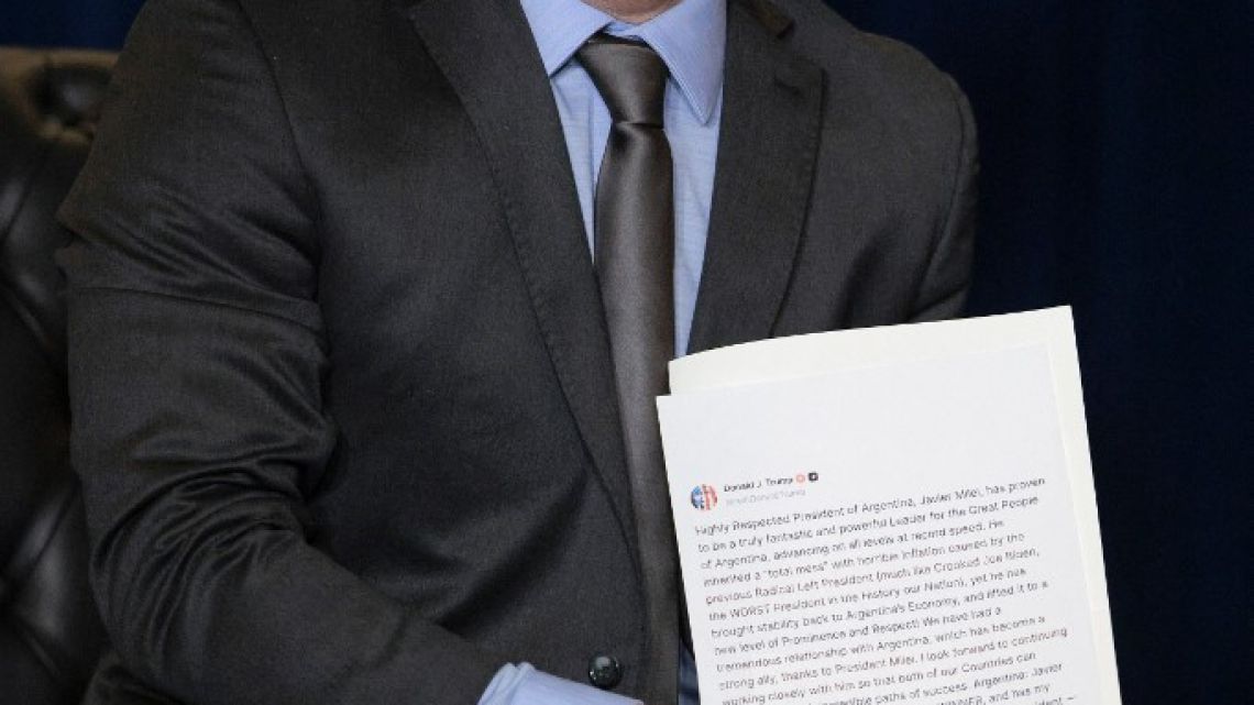 Las claves del Gobierno para revertir su imagen con el apoyo de EE.UU. y la calma de los mercados