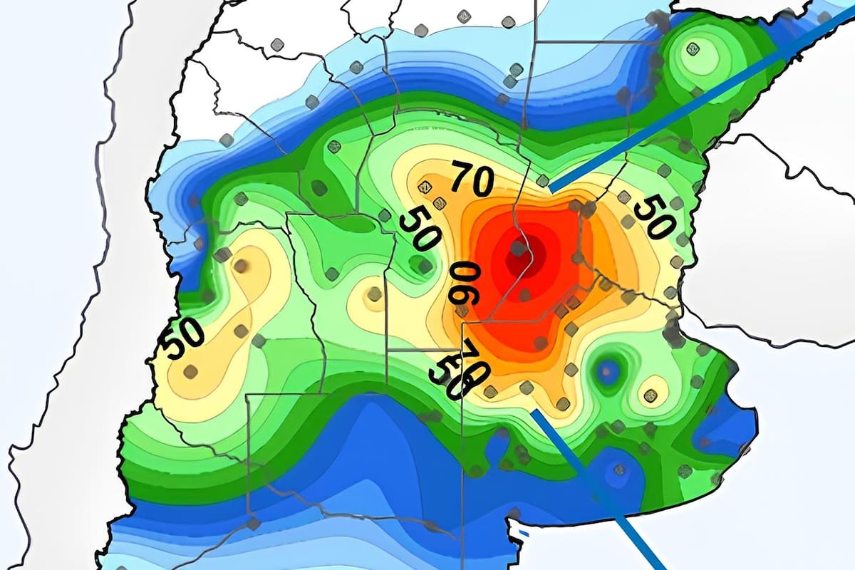 La tormenta de Santa Rosa reconfiguró el mapa productivo del país y dejó un agosto récord