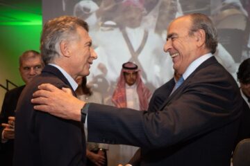 Sugestiva foto de Mauricio Macri con Guillermo Francos en plena tensión LLA-PRO
