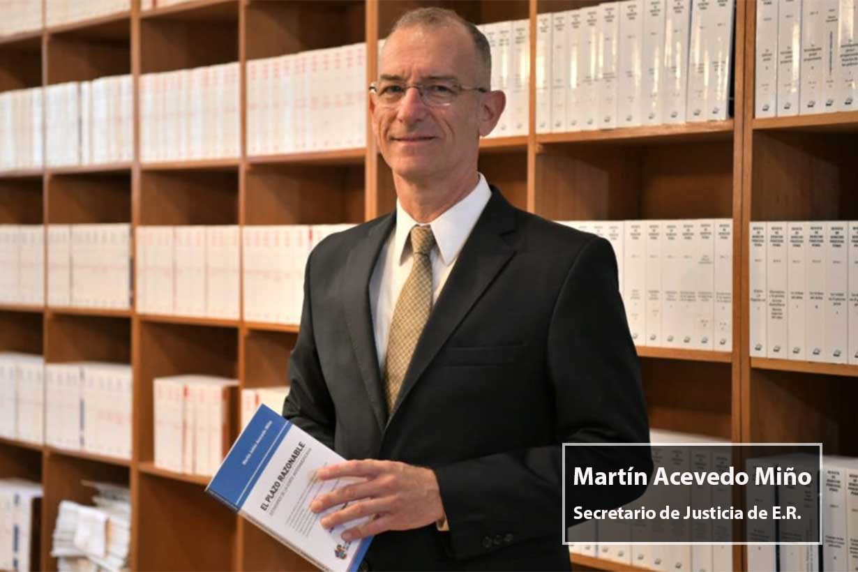 Entrerriano asumirá como prosecretario en la nueva directiva de la Asociación Argentina de Derecho Constitucional