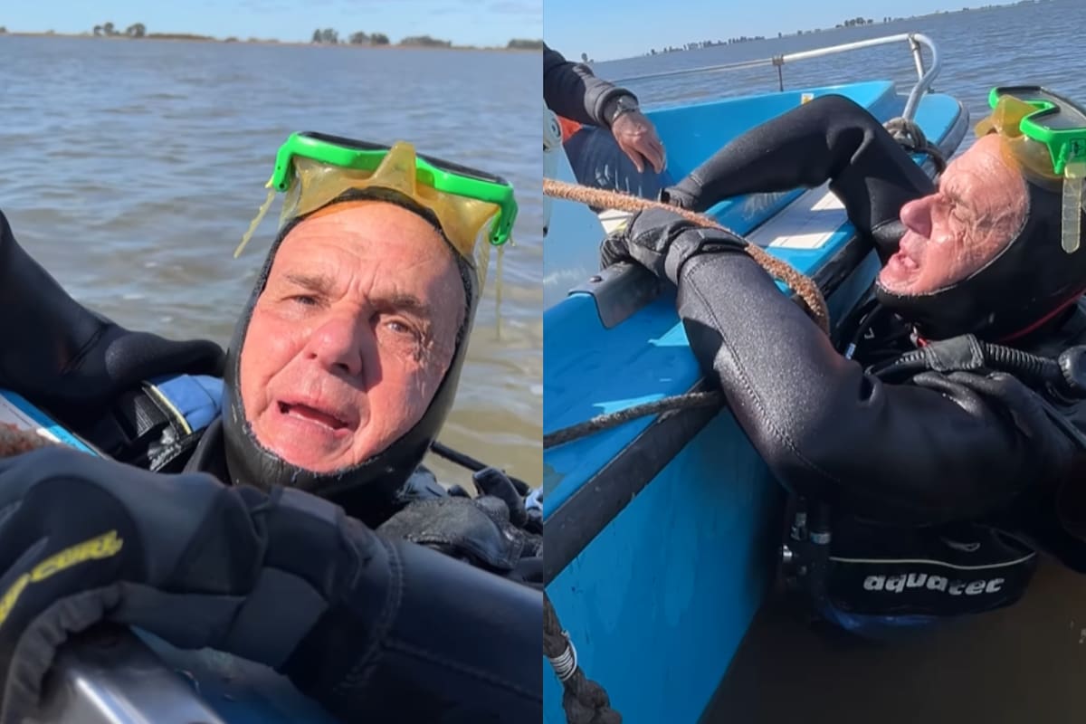 intendentes kirchneristas bajo la mira: el video de buceo que desató la ira del campo