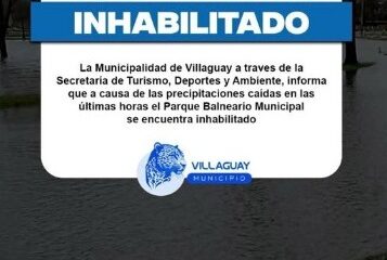 Parque Balneario Municipal inhabilitado