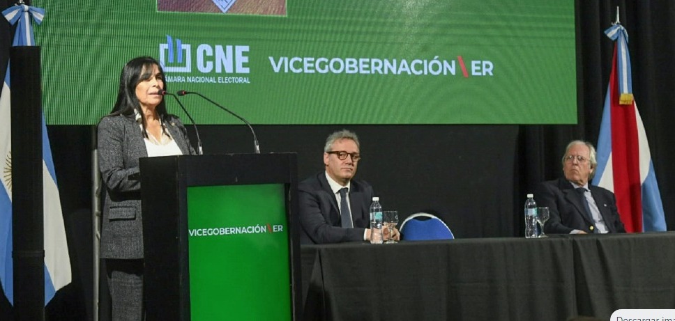 Capacitación electoral en Entre Ríos: Aluani y Ríos encabezaron la presentación de la Boleta Única de Papel
