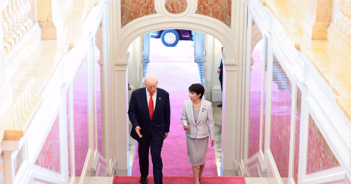 Trump afirma que EEUU mantiene con Japón “la alianza más fuerte” tras reunirse con la primera ministra Takaichi