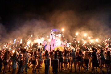 Los estudiantes de San José quemaron su muñeco