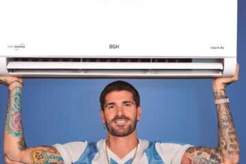 BGH presentó Inverter X, su nuevo aire acondicionado con Rodrigo De Paul como protagonista