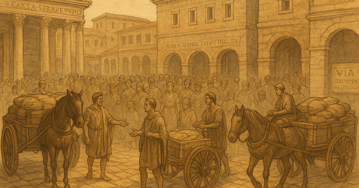 De Roma a Buenos Aires: atascos de la antigüedad que interpelan a la gestión urbana actual