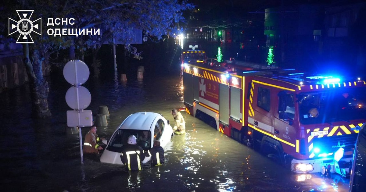 Lluvias extremas en la región de Odesa dejan al menos nueve muertos y obligan a evacuar decenas
