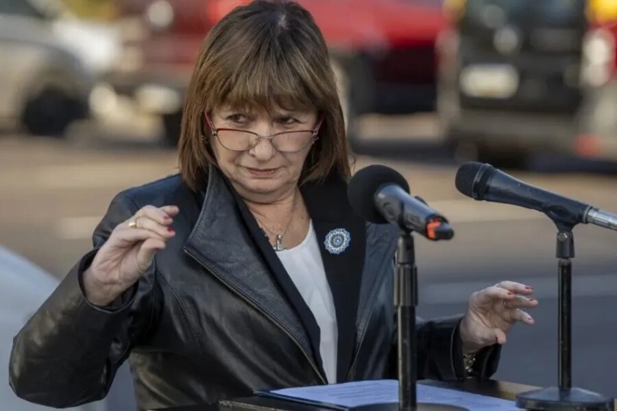 Patricia Bullrich anunció el Plan Paraná para el control de la Hidrovía y se refirió al doble femicidio de Córdoba