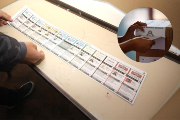 Modalidad. Cómo es un voto en blanco con la Boleta Única de Papel