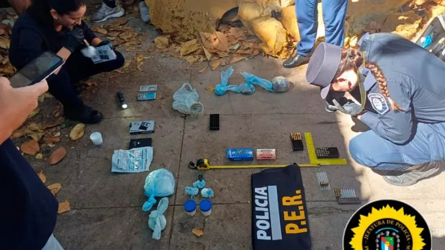 Allanamiento en Paraná expone redes de venta: cocaína en cápsulas y más de 300 cartuchos