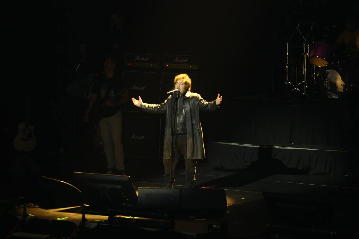 Una por una. El listado de canciones que interpretó Milei en su show en el Movistar Arena